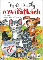 Veselé písničky o zvířátkách + CD - Jan Zima