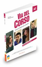 Via del Corso A2 Libro dello studente ed esercizi + CD Audio (2) + DVD video - Telis Marin