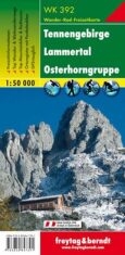 WK 392 Tennengebirge, Lammertal, Osterhorngruppe 1:50 000 / turistická mapa - 