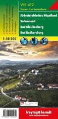 WK 412 Südsteirisches Hügelland 1:50 000 / turistická mapa - 