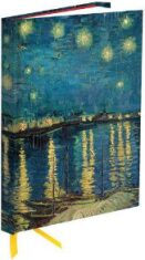 Zápisník Flame Tree Van Gogh Starry Night Over the Rhone - 
