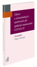 Zákon o mimořádných opatřeních při epidemii onemocnění COVID-19 Komentář - David Hejč