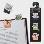 Záložka do knihy Mini magnetická - Šálek čaje - 