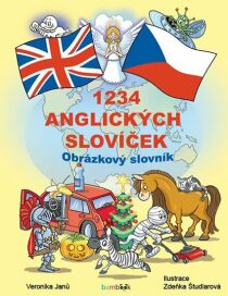 1234 anglických slovíček - Obrázkový slovník pro děti - Zdeňka Študlarová, ...