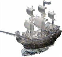 3D Crystal puzzle Pirátská loď / 101 dílků (Defekt) - 