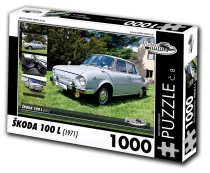 Puzzle ŠKODA 100 L (1971) - 1000 dílků - 