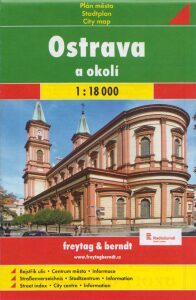 Ostrava mapa 1:18 000 - 