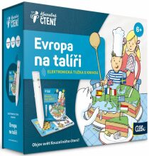Elektronická Albi tužka 2.0 s knihou Evropa na talíři