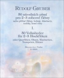 50 národních písní I. - Rudolf Gruber