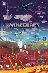 Plakát Minecraft 61 x 91 cm - 