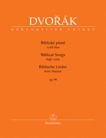 Biblické písně vyšší hlas, op. 99 - Antonín Dvořák