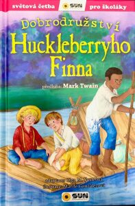 Dobrodružství Huckleberryho Finna- zjednodušená četba - Mark Twain,Olga M. Yusteová