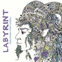 Labyrint - Omalovánky proti stresu - Richard Merritt, ...
