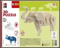 Marabu KiDS 3D Puzzle - Elephant - 