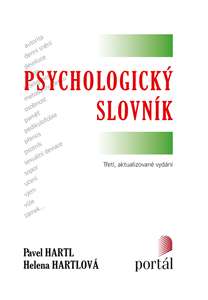 Psychologický slovník - Pavel Hartl,Helena Hartlová