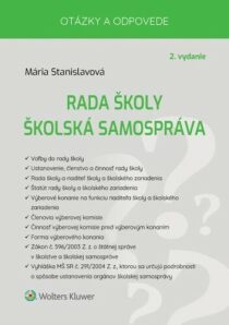 Rada školy Školská samospráva - Mária Stanislavová