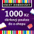 Knihomolská e-shopová dárková poukázka 1000 Kč