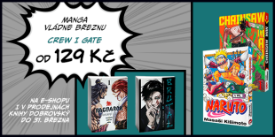 Manga vládne březnu | CREW i GATE od 129 Kč!