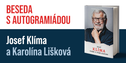 Beseda s autogramiádou Josefa Klímy a  Karolíny Liškové | Praha