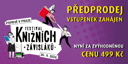 FESTIVAL KNIŽNÍCH ZÁVISLÁKŮ 2026