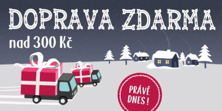 Neutrácejte za poštovné | Je tu DOPRAVA ZDARMA!