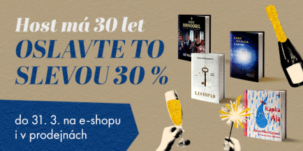 Host má 30 let. Oslavte to slevou 30 %