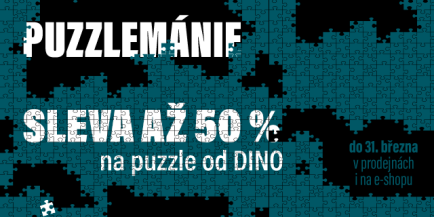 Puzzlemánie je tady! Puzzle až s 50 % slevou