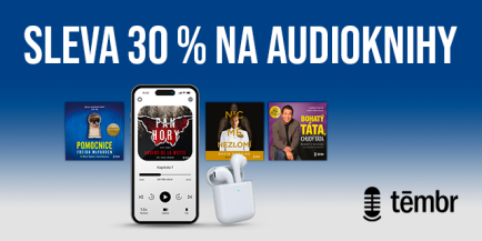 Témbr slaví narozeniny. Sleva 30 % na všechny audioknihy