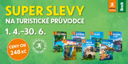 Vydejte se na cesty. Průvodce od 249 Kč