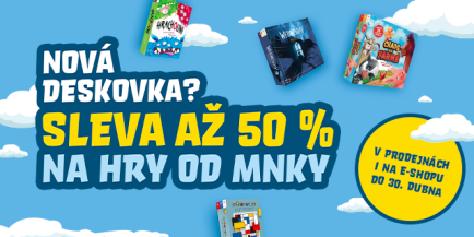 Nová deskovka? Hity od MNKY se slevou až 50 %