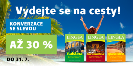 Vydejte se na cesty. Konverzace se slevou 30 %