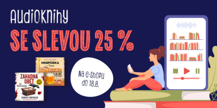 Caplinová i Bryndza do ucha? Audioknihy se slevou 25 %