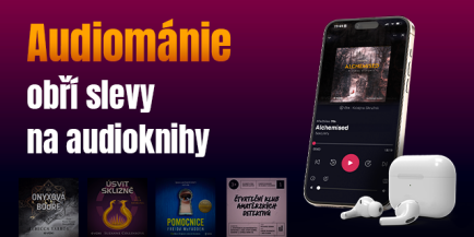 Audiománie! Obří slevy na audioknihy