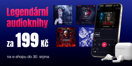 Týden legendárních audioknih. Vše za 199 Kč