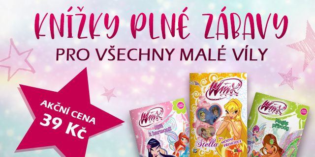 Knížky pro malé víly za cenu 39 Kč