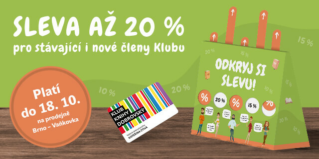 Sleva až 20 % pro členy Klubu | BRNO GALERIE VAŇKOVKA