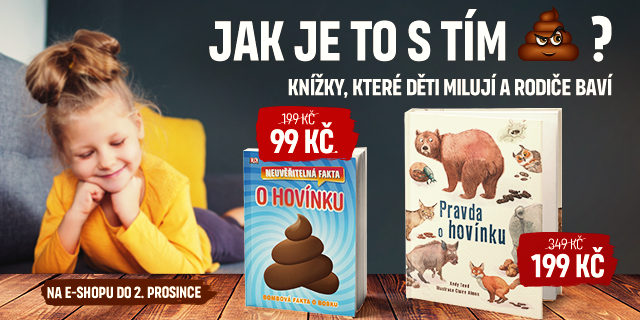 Jak je to s těmi hovínky ? Zábavné dětské  knížky za akční ceny
