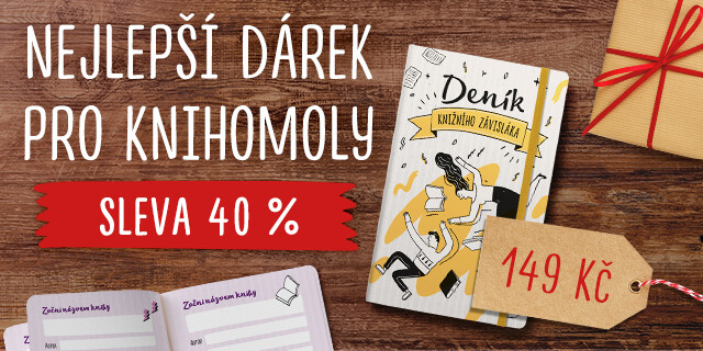 Nejlepší dárek pro čtenáře | Deník Knižního závisláka za 149 Kč