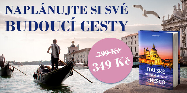 Naplánujte si své budoucí cesty | Kniha Italské dědictví UNESCO za 349 Kč
