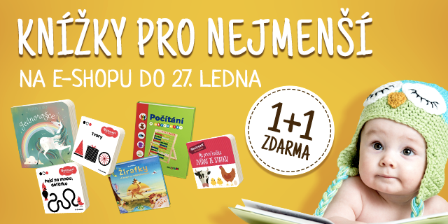 Moje první knížky | 1+1 na čtení a prohlížení pro děti