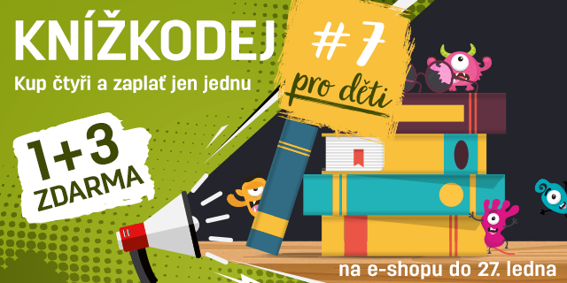 KNÍŽKODEJ #7 | Dětská knižní nálož 1+3 ZDARMA