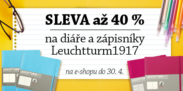 Diáře a zápisníky Leuchtturm1917 | Sleva až 40 %