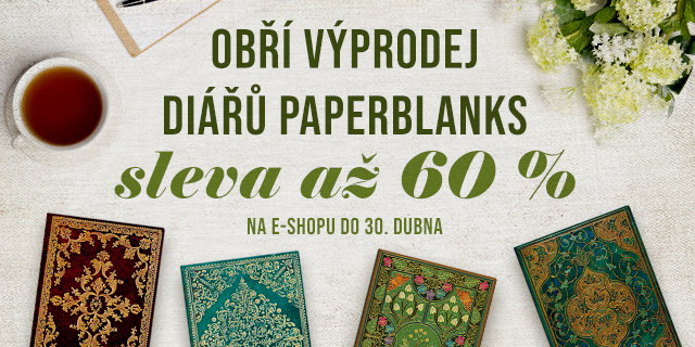 Obří výprodej diářů PAPERBLANKS