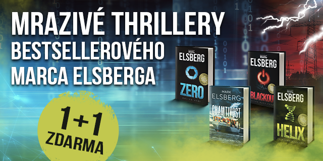 Elsbergovy thrillery pro náročné nyní v akci 1+1 ZDARMA