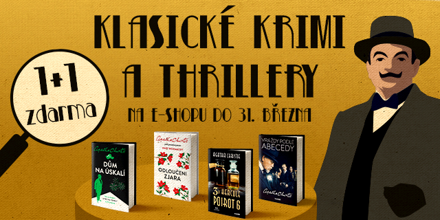 Klasické krimi, detektivky a thrillery | 1+1 ZDARMA