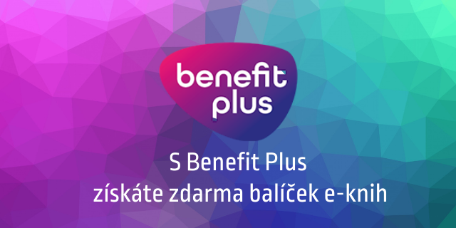 Nakupte s Benefit Plus a získejte jako dárek balíček e-knih!