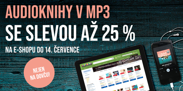 Audioknihy v MP3 se slevou až 25 %