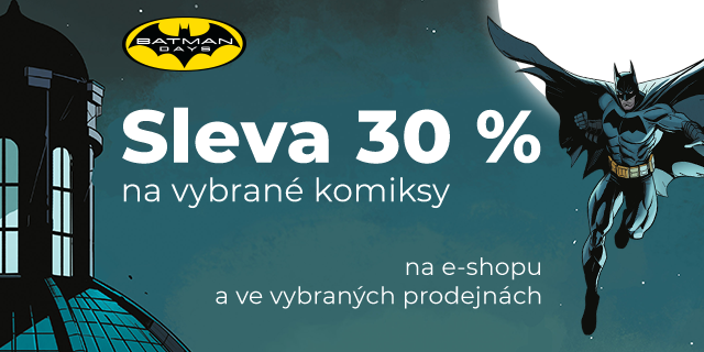 Batman Days | Sleva 30 % na vybrané komiksy