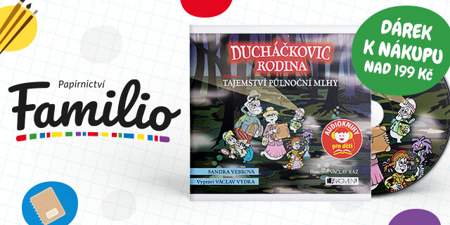 Dárek k nákupu nad 199 Kč | Na prodejně FAMILIO v OC Háje