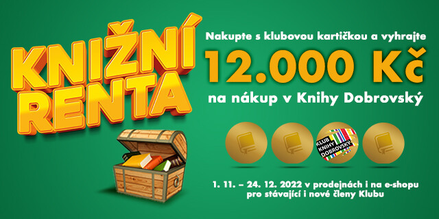 Knižní renta | Vánoční soutěž pro členy Klubu